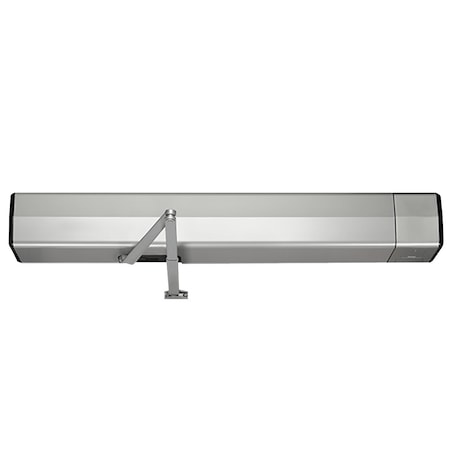 Low Energy Door Operator, Surface Mount, Top Jamb, Double Lever Arm Heavy Duty, Aluminum Painted